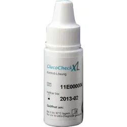 GLUCO CHECK XL Kontrolllösung mittel 4 ml Flüssigkeit