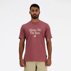 NEW BALANCE Herren Shirt Mens Lifestyle T-Shirt, WAD, S