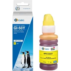 G&G Nachfüll-Tinte ersetzt Canon GI-50 Y Gelb