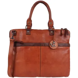 Harbour 2nd Urban Poets Vega Laptoptasche Leder 38 cm braun