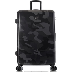 Hartschalen-Trolley HEYS „Black Camo, 76 cm“ Gr. B/H/T: 51 cm x 76 cm x 30 cm 110 l, schwarz-weiß (black camo) Koffer Hartschalenkoffer