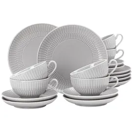 SELTMANN WEIDEN Amina Teeservice 18-tlg. silbergrau