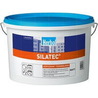 HERBOL Silatec 12.5 Liter WEISS MATT füllende Siliconharz-Fassadenfarbe