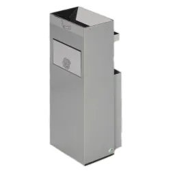 VAR Kombiascher H 77 1346 , Farbe: silber