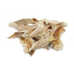 Brekz Snacks - Kaninchenohren mit Fell 200 g