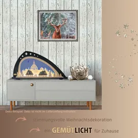 Weigla LED Schwibbogen/Lichterbogen"Seiffen" Erzgebirge garantiert