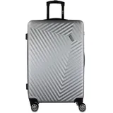 Mano Don Carlo 4-Rollen Cabin 77 cm / 104 l silber/gestreift