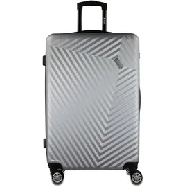 Mano Don Carlo 4-Rollen Cabin 77 cm / 104 l silber/gestreift