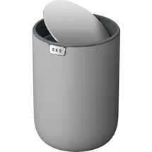 Eko Mini Tischmülleimer 1,5 l Grau