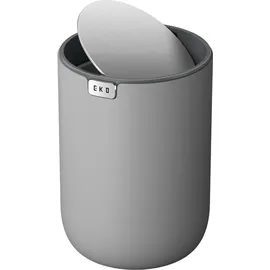Eko Mini Tischmülleimer 1,5 l Grau