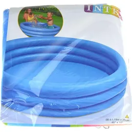 Intex Crystal Blue Planschbecken 114 x 25 cm (NEU)