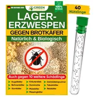 Green guardia Lagererzwespen gegen Brotkäfer, Kornkäfer, Messingkäfer, Speckkäfer uvm
