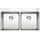 Blanco Andano 400/400-IF/A Edelstahl Seidenglanz + Druckknopfventil + InFino