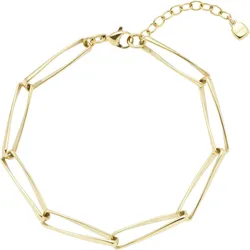 LEONARDO Armband »Consenza, 024444, 024445« LEONARDO gelbgoldfarben