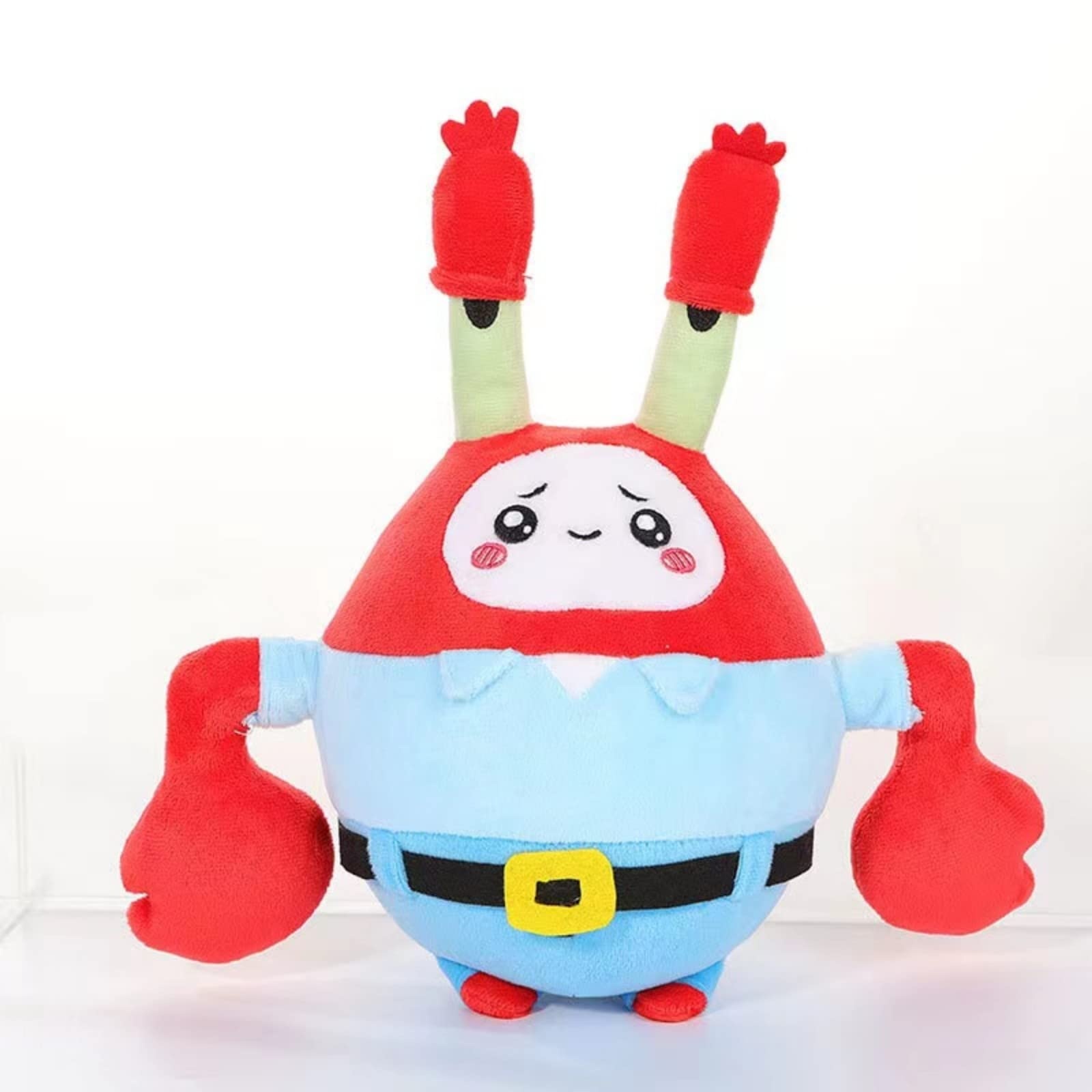 LANKYBOX Boxy Plush Toy,Lanky Toys Foxy Boxy and Rocky,Soft Stuffed Plush Toy with Removable Hood,The Best Holiday Birthday Gifts for Kids and Fans... (Crab Ghosty)