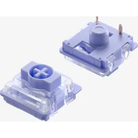 nuphy Air60 V2 Tragbar Mechanische kabellose Mini-Tastatur mit Beleuchtung,Unterstützung QMK/VIA Kompatibel mit Windows/Mac OS/Linux für Bluetooth 5.1/2.4GHz/(USB-C)-White Gateron Wisteria Switch