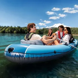 Intex Schlauchboot Excursion 4 inkl. Außenbordmotor | Befestigung