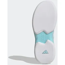 adidas Damen CourtJam Control Tennisschuh weiß|blau 43 1/3