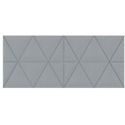 Paperflow Wand-Akustikelemente »Easysound« grau