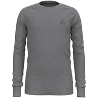 Odlo Merino 200 Langarm-baselayer - Grey Melange / Grey Melange - 12-18 Monate