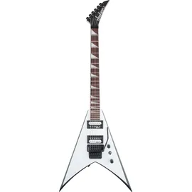 Jackson JS32 King V White w/Black Bevels