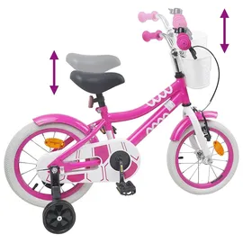 vidaXL Kinderfahrrad 16 Zoll rosa