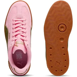 Puma Club II Era Suede Pink shimmer-olive green