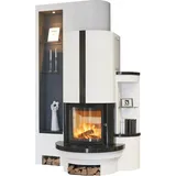 Marmorkamin 1/150.0 8 kW - Nero Assoluto - Rad.600/57 RK ECOplus - Regal links