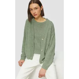 s.Oliver Strickjacke aus Bändchengarn im Relaxed Fit Grün 46
