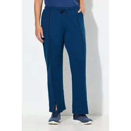 Ulla Popken Lounge-Hosen Jogginghose Blau 42/44