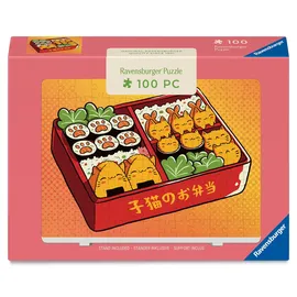 Ravensburger Minipuzzle 100 Teile - Kawaii-Kätzchen in Bento-Box