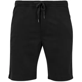 URBAN CLASSICS Stretch-Twill-Joggshorts schwarz XXL
