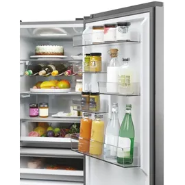 Haier HTW5618DNMG 3D 60 Serie 5 Kühl-Gefrierkombination (360 l, 1850 mm hoch, Inox)