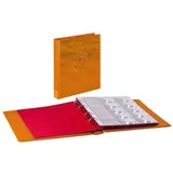 Lindner Münzalbum Hellbraun "Half Penny" 3107-H mit 10 Münzblättern Neu