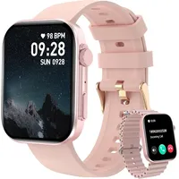 Smartwatch Damen Frauen mit Telefonfunktion Armbanduhr Sportuhr Fitnessuhr