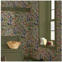 Joules Vliestapete Enchanted Woodland 48 cm x 10 m 1 St beige