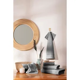 OTTO home Kimi Handtuchset 5-tlg. grau