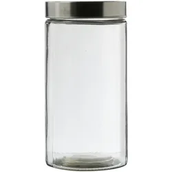 Vorratsdose L Glas mit Deckel 1,7 Liter Aufbwahrungsglas Vorratsglas
