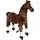 Small Foot Company Reitpferd 50 cm Braun