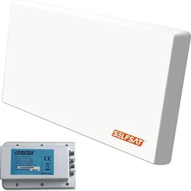 Selfsat H22D4+ UHD 4K Quad mit Multifunktionshalterung