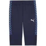 Puma teamLIGA26 Training 3/4 Pants puma navy-puma white-blue horizon (06) XL