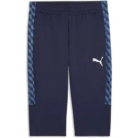 Puma teamLIGA26 Training 3/4 Pants puma navy-puma white-blue horizon (06) XL