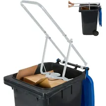 Relaxdays Müllpresse 34 cm Grau