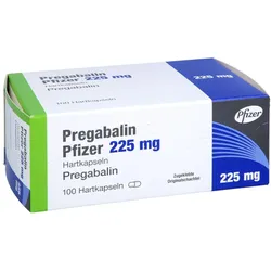Pregabalin Pfizer 225 mg Hartkapseln 100 St