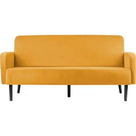 MEET Sessel LISBOA Stoff 176,0 x 81,5 x 83,0 cm Schwarz/Rot