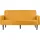 MEET Sessel LISBOA Stoff 176,0 x 81,5 x 83,0 cm Schwarz/Rot