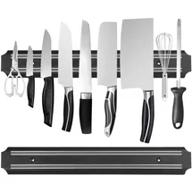penxua Magnetische Messerstreifen (38,1 cm x 2er-Set), magnetischer Messer-Aufbewahrungsstreifen, Messerhalter, Messerleiste, Küchenutensilienhalter, Werkzeughalter, Mehrzweck-Magnet-Messerregal
