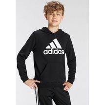 Adidas Kinder Kapuzensweat Big Logo Essentials, BLACK/WHITE, 164