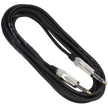 Stagg SAC6PS DL Deluxe symmetrisch Instrument-Kabel (Klinke auf Klinke, 6m)
