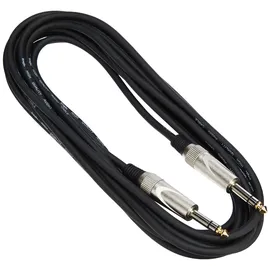 Stagg SAC6PS DL Deluxe symmetrisch Instrument-Kabel (Klinke auf Klinke, 6m)